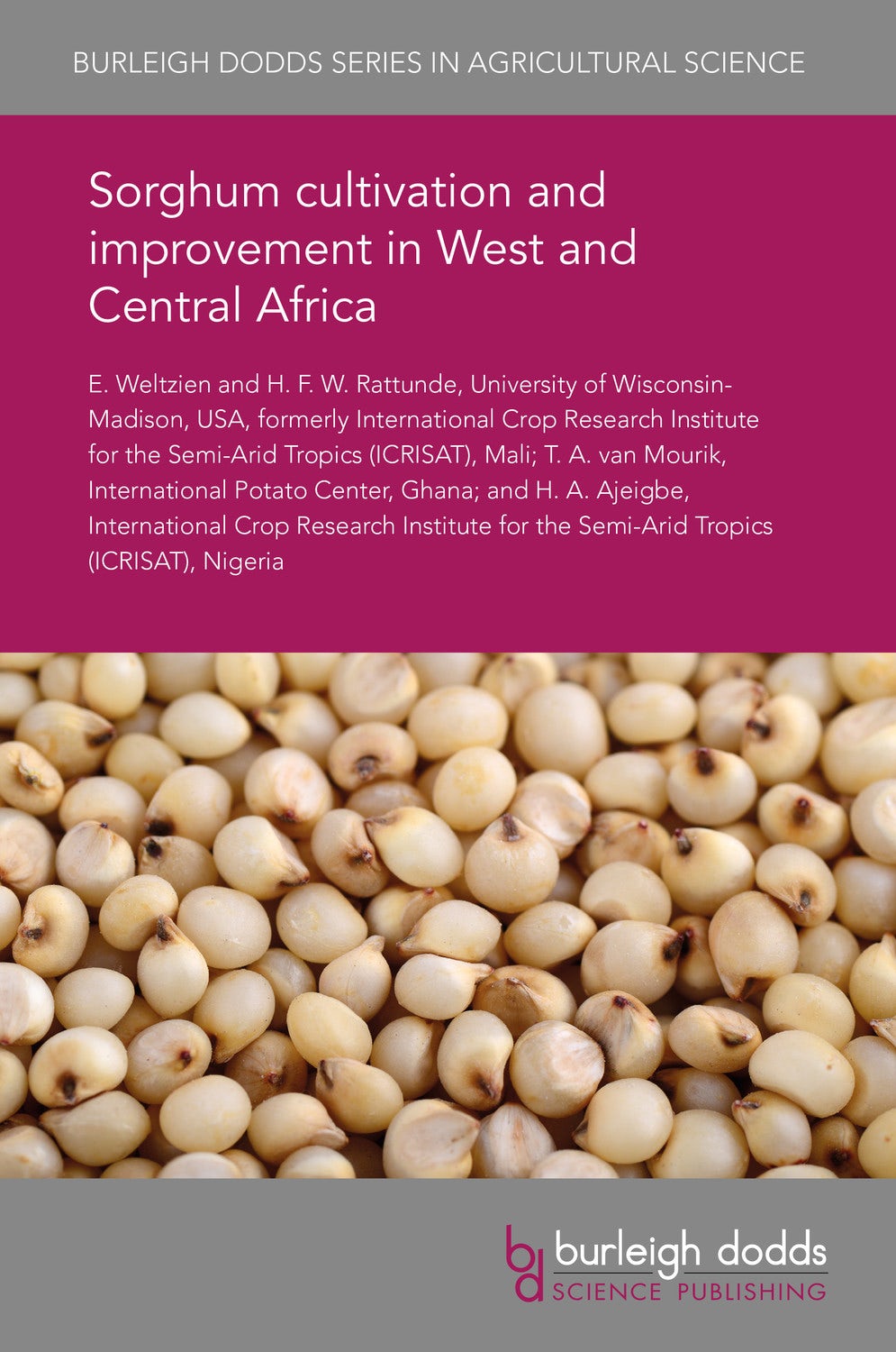 Book cover image for Sorghum cultivation and improvement in West and Central Africa ISBN: 9781838795528