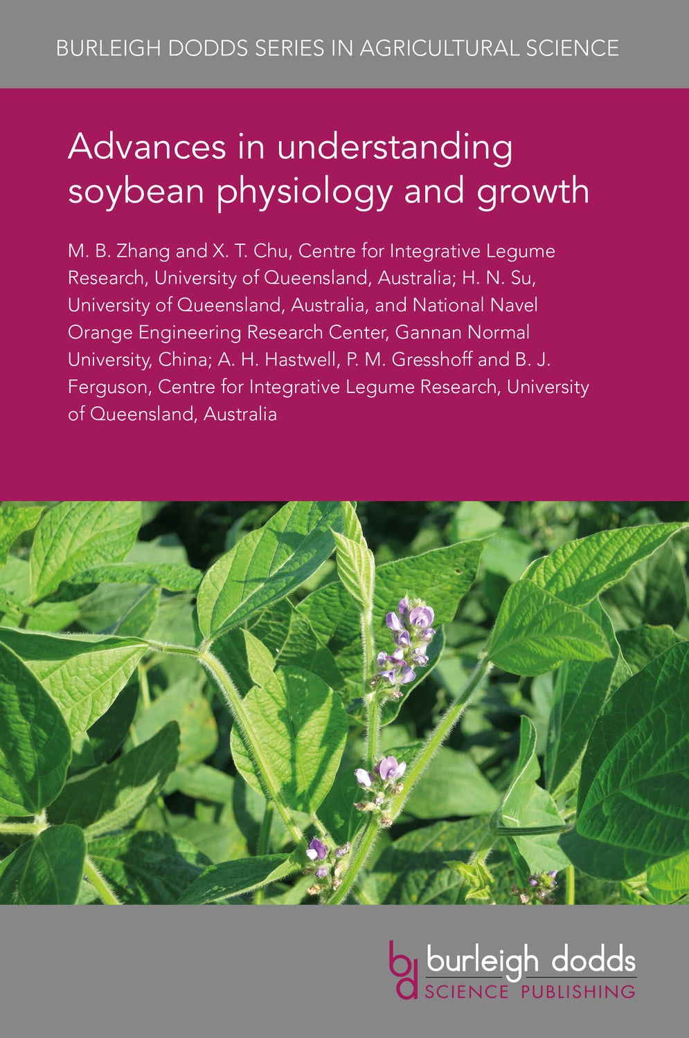 Book cover image for Advances in understanding soybean physiology and growth ISBN: 9781838795542