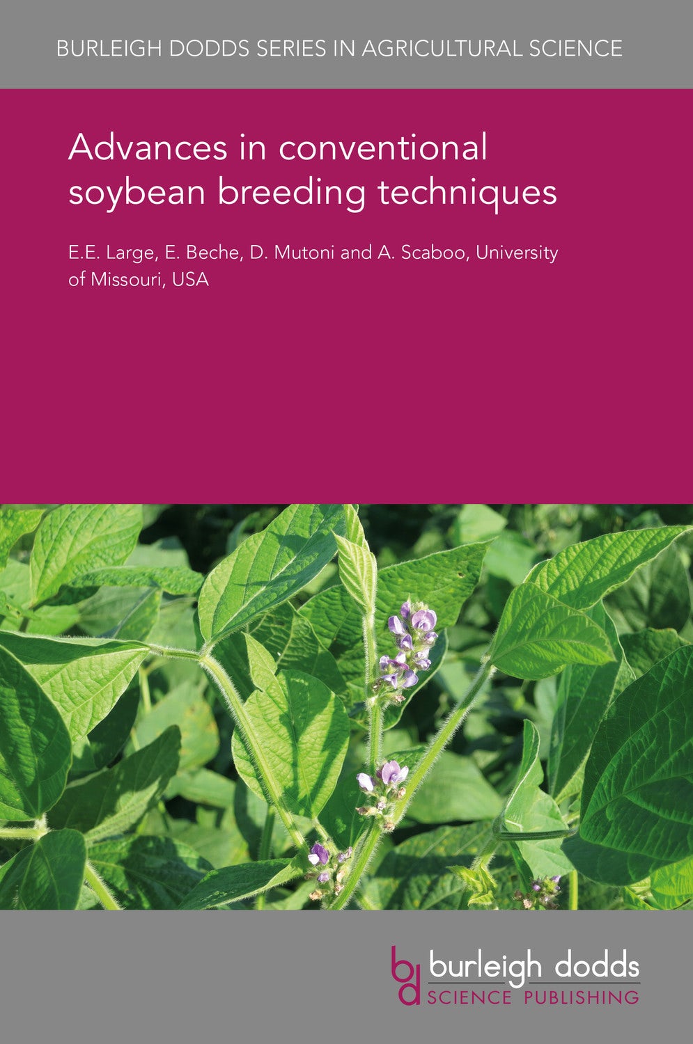 Book cover image for Advances in conventional soybean breeding techniques ISBN: 9781838795566