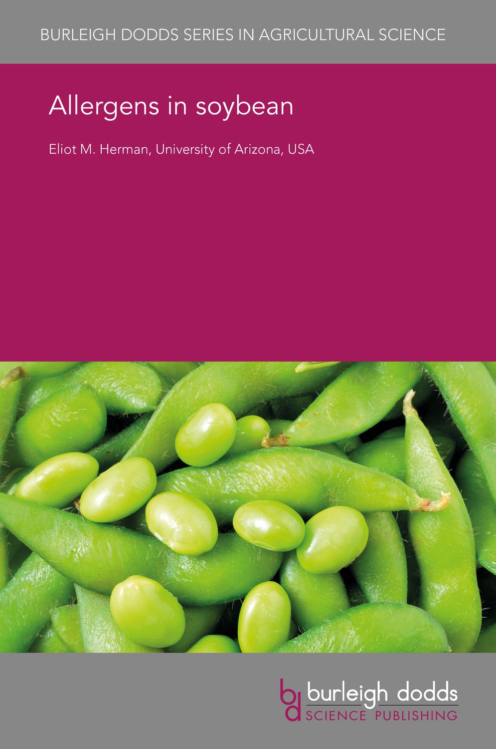 Book cover image for Allergens in soybean ISBN: 9781838795764