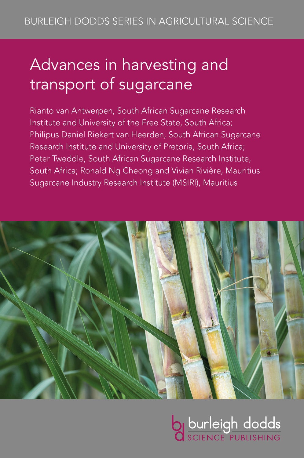 Book cover image for Advances in harvesting and transport of sugarcane ISBN: 9781838795931