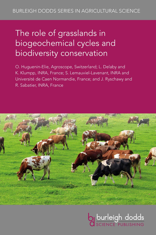 The role of grasslands in biogeochemical cycles and biodiversity conservation