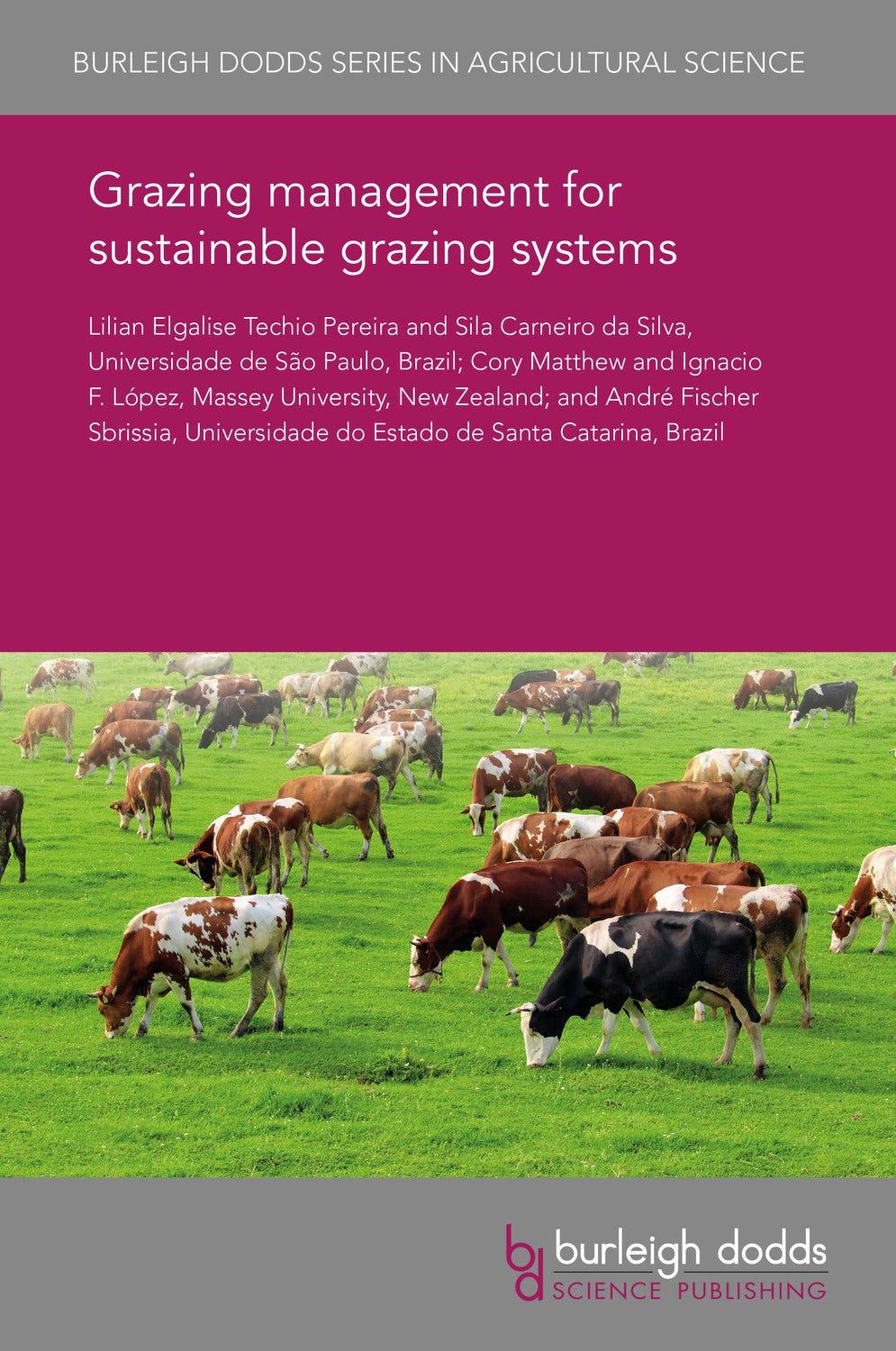 Book cover image for Grazing management for sustainable grazing systems ISBN: 9781838796877