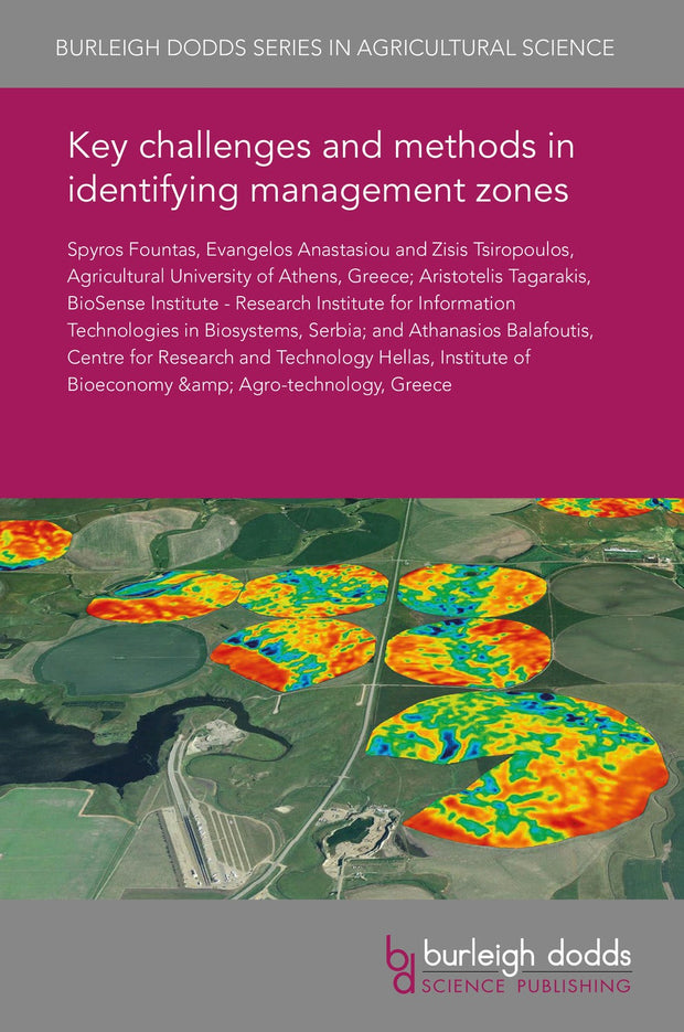 Cover image for Key challenges and methods in identifying management zones, isbn: 9781838797065
