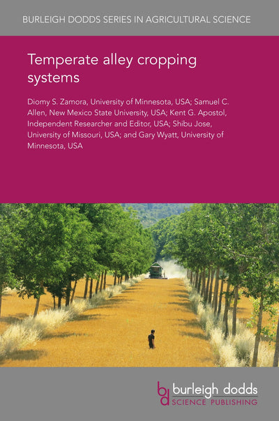 Cover image for Temperate alley cropping systems, isbn: 9781838797751