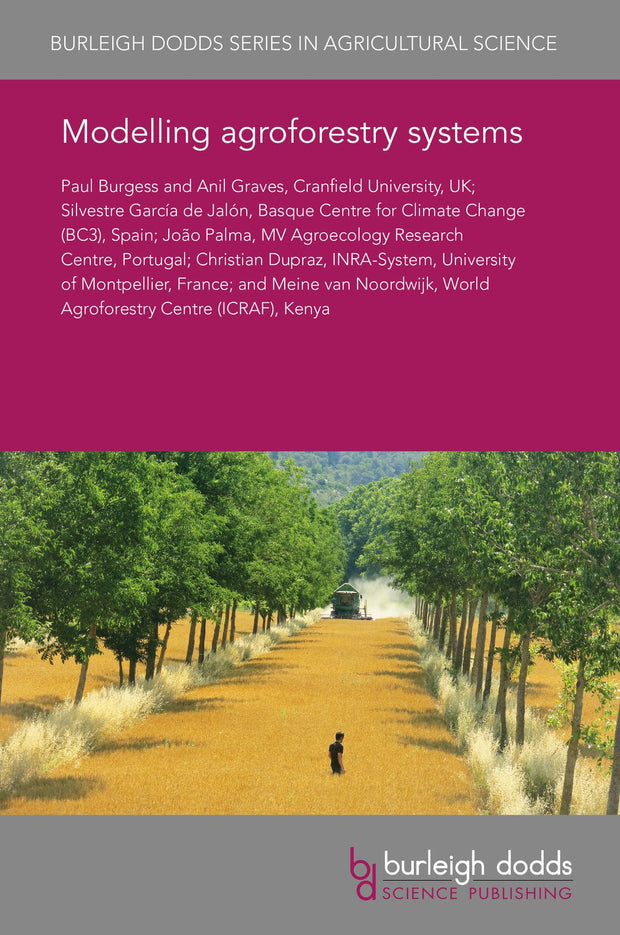 Cover image for Modelling agroforestry systems, isbn: 9781838797768