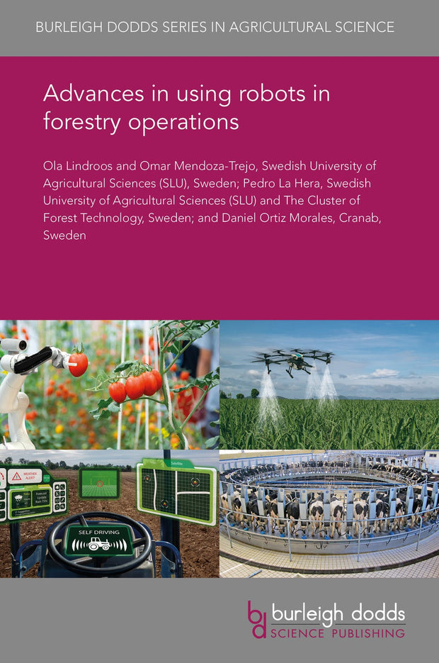 Cover image for Advances in using robots in forestry operations, isbn: 9781838797782