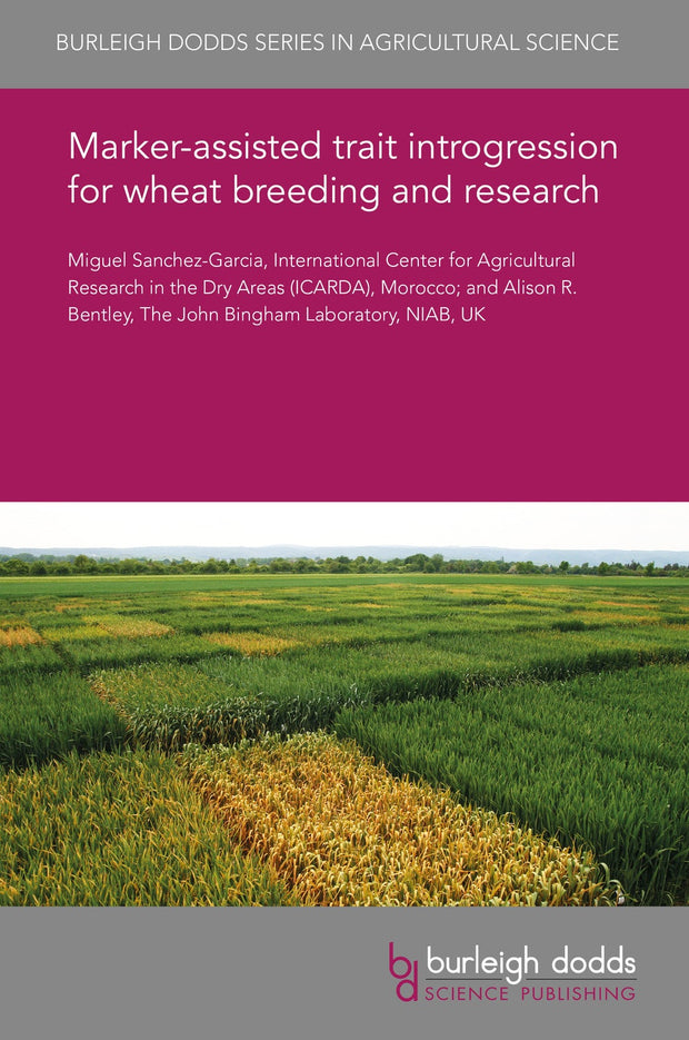 Cover image for Marker-assisted trait introgression for wheat breeding and research, isbn: 9781838798253