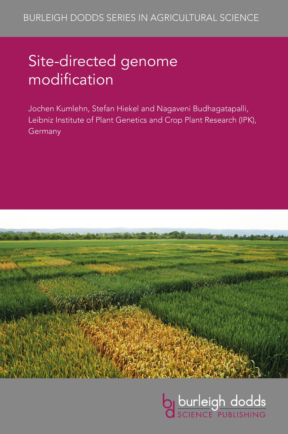 Book cover image for Site-directed genome modification ISBN: 9781838798390