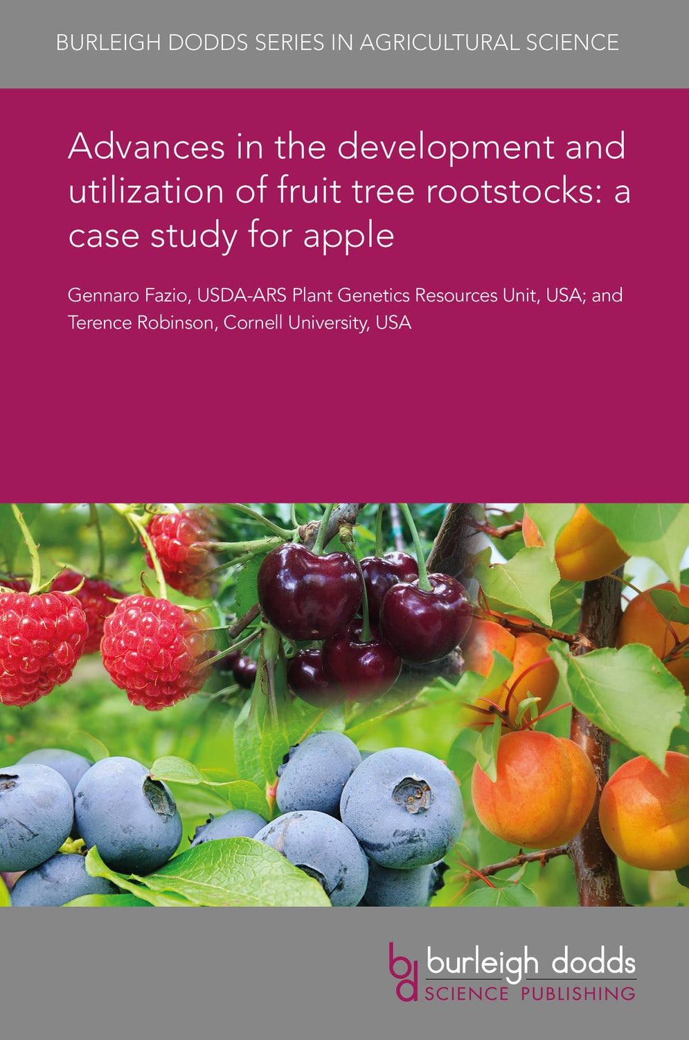 Book cover image for Advances in the development and utilization of fruit tree rootstocks: a case study for apple ISBN: 9781838798413