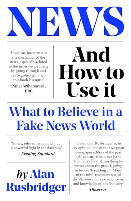 Book cover image for News and How to Use It ISBN: 9781838854430