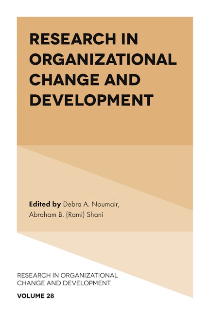 Book cover image for Research in Organizational Change and Development ISBN: 9781839090844