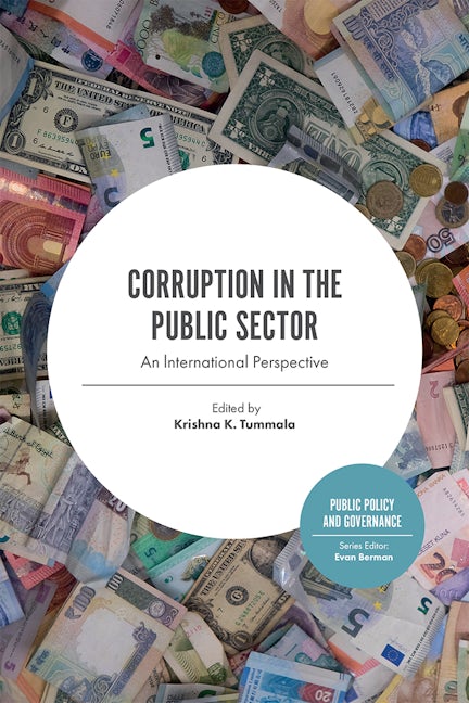 Book cover image for Corruption in the Public Sector ISBN: 9781839096433