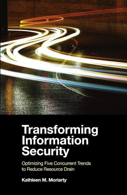 Book cover image for Transforming Information Security ISBN: 9781839099311