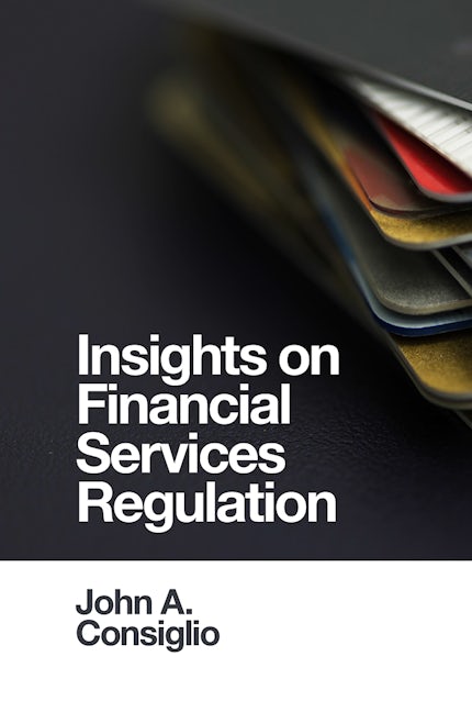 Book cover image for Insights on Financial Services Regulation ISBN: 9781839820670