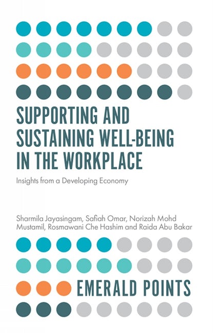Book cover image for Supporting and Sustaining Well-Being in the Workplace ISBN: 9781839826955