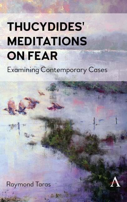 Book cover image for Thucydides' Meditations on Fear ISBN: 9781839989483