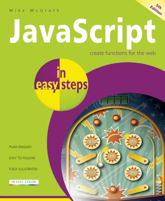 Book cover image for JavaScript in easy steps ISBN: 9781840785708