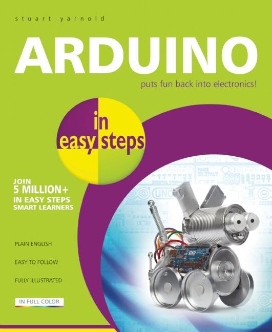 Book cover image for Arduino in easy steps ISBN: 9781840786330