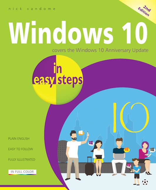 Book cover image for Windows 10 in easy steps ISBN: 9781840787511
