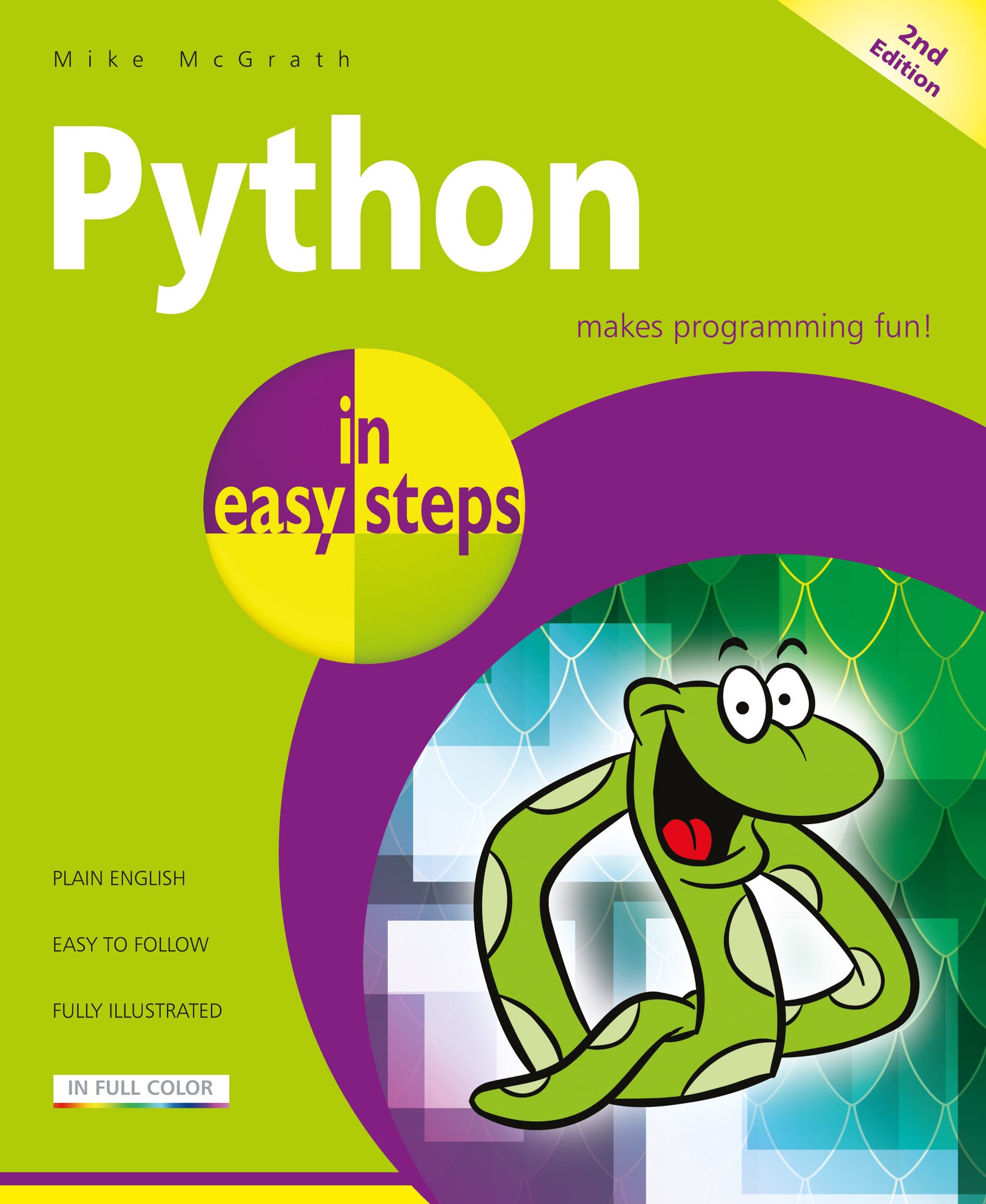 Cover image for Python in easy steps ISBN 9781840788129