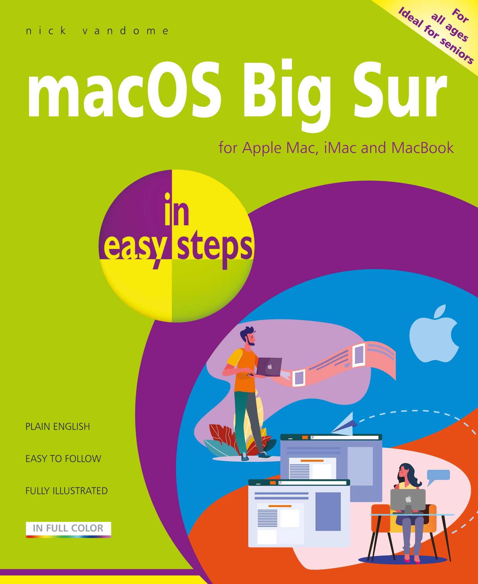 Cover image for macOS Big Sur in easy steps ISBN 9781840789164
