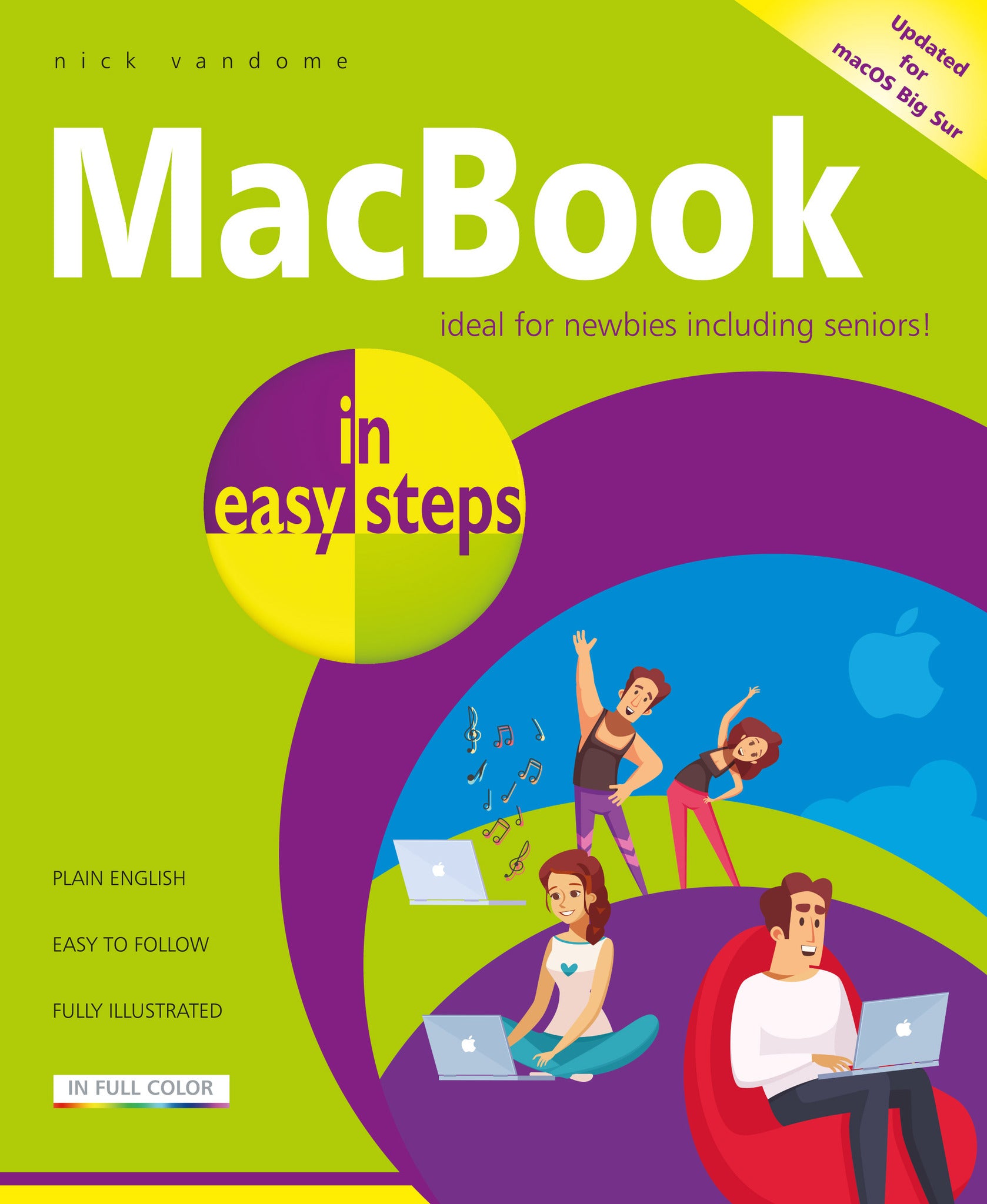 Cover image for MacBook in easy steps ISBN 9781840789171