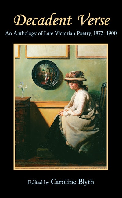 Book cover image for Decadent Verse ISBN: 9781843313021