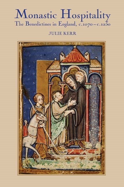 Book cover image for Monastic Hospitality ISBN: 9781843833260