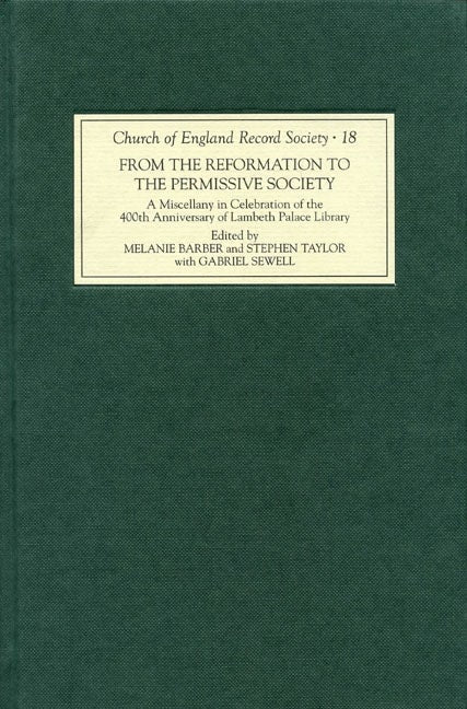 Book cover image for From the Reformation to the Permissive Society ISBN: 9781843835585