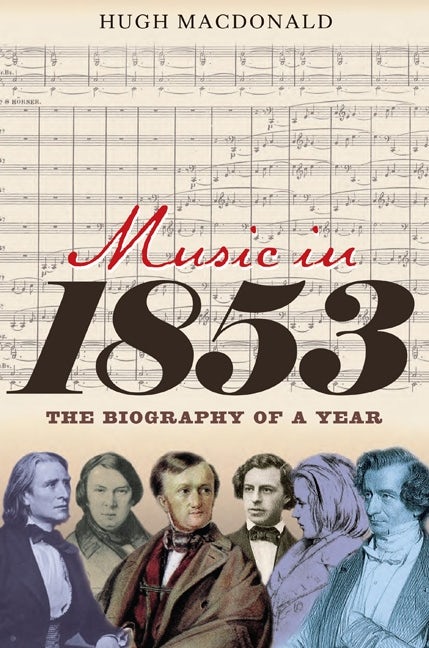 Book cover image for Music in 1853 ISBN: 9781843837183