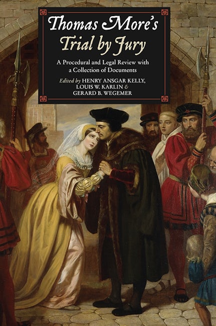 Book cover image for Thomas More's Trial by Jury ISBN: 9781843838739
