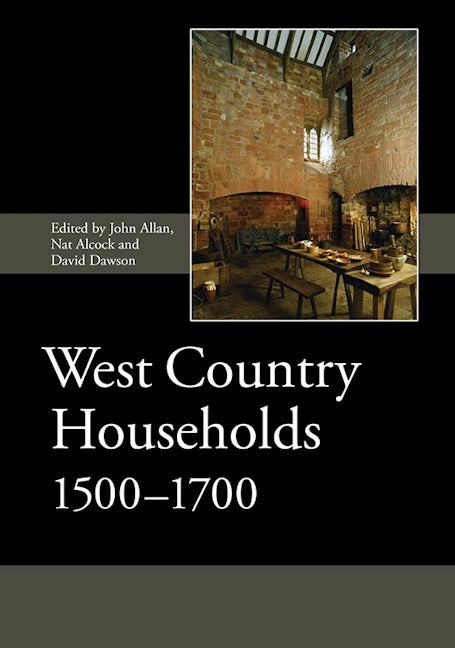 Book cover image for West Country Households, 1500-1700 ISBN: 9781843839941
