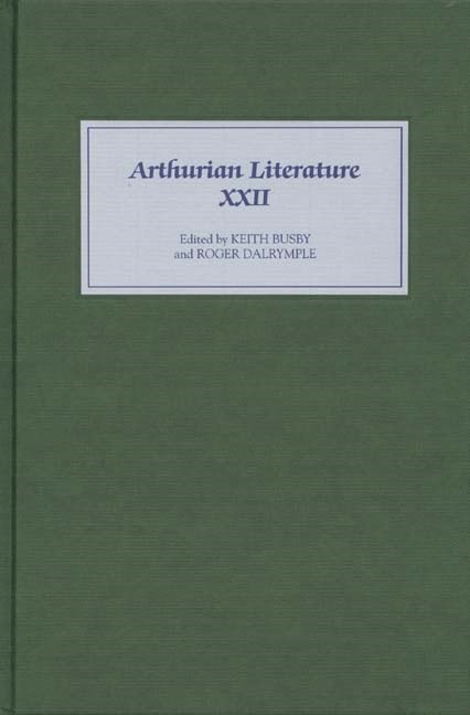 Book cover image for Arthurian Literature XXII ISBN: 9781843840626