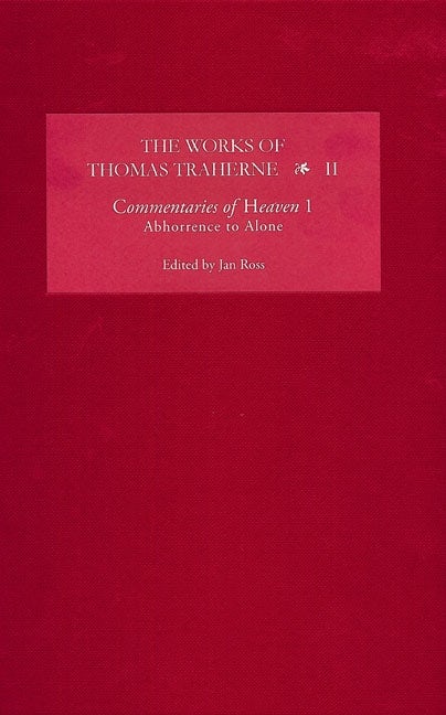 Book cover image for The Works of Thomas Traherne II ISBN: 9781843841357