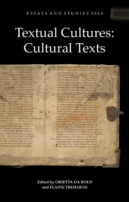 Book cover image for Textual Cultures: Cultural Texts ISBN: 9781843842392