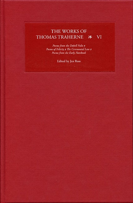 Book cover image for The Works of Thomas Traherne VI ISBN: 9781843843825