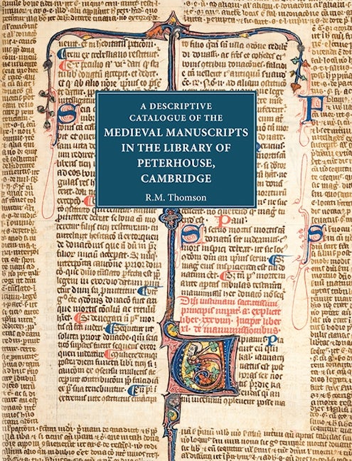Book cover image for A Descriptive Catalogue of the Medieval Manuscripts in the Library of Peterhouse, Cambridge ISBN: 9781843844419
