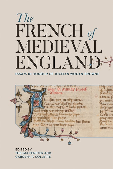 Book cover image for The French of Medieval England ISBN: 9781843844594
