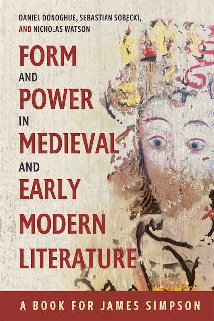 Book cover image for Form and Power in Medieval and Early Modern Literature ISBN: 9781843847113