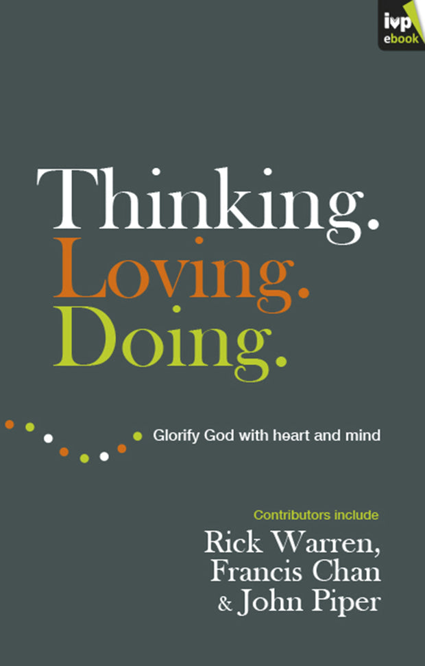 Cover image for Thinking. Loving. Doing., isbn: 9781844749645