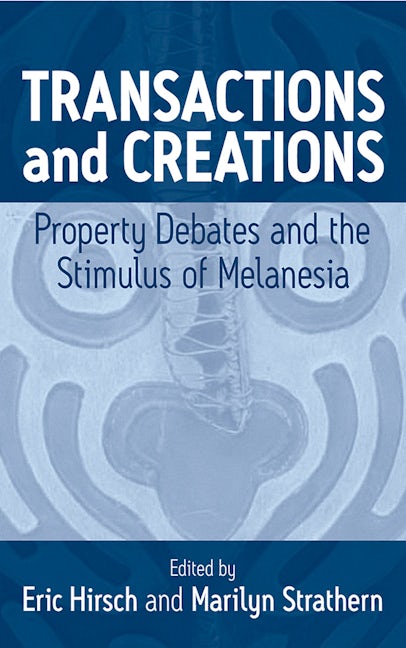 Book cover image for Transactions and Creations ISBN: 9781845450281