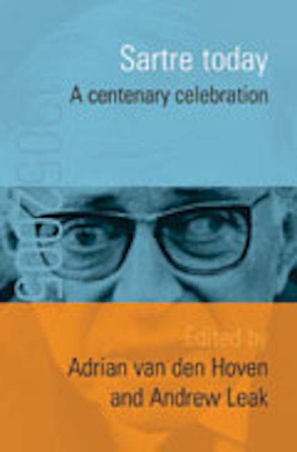 Book cover image for Sartre Today ISBN: 9781845451677