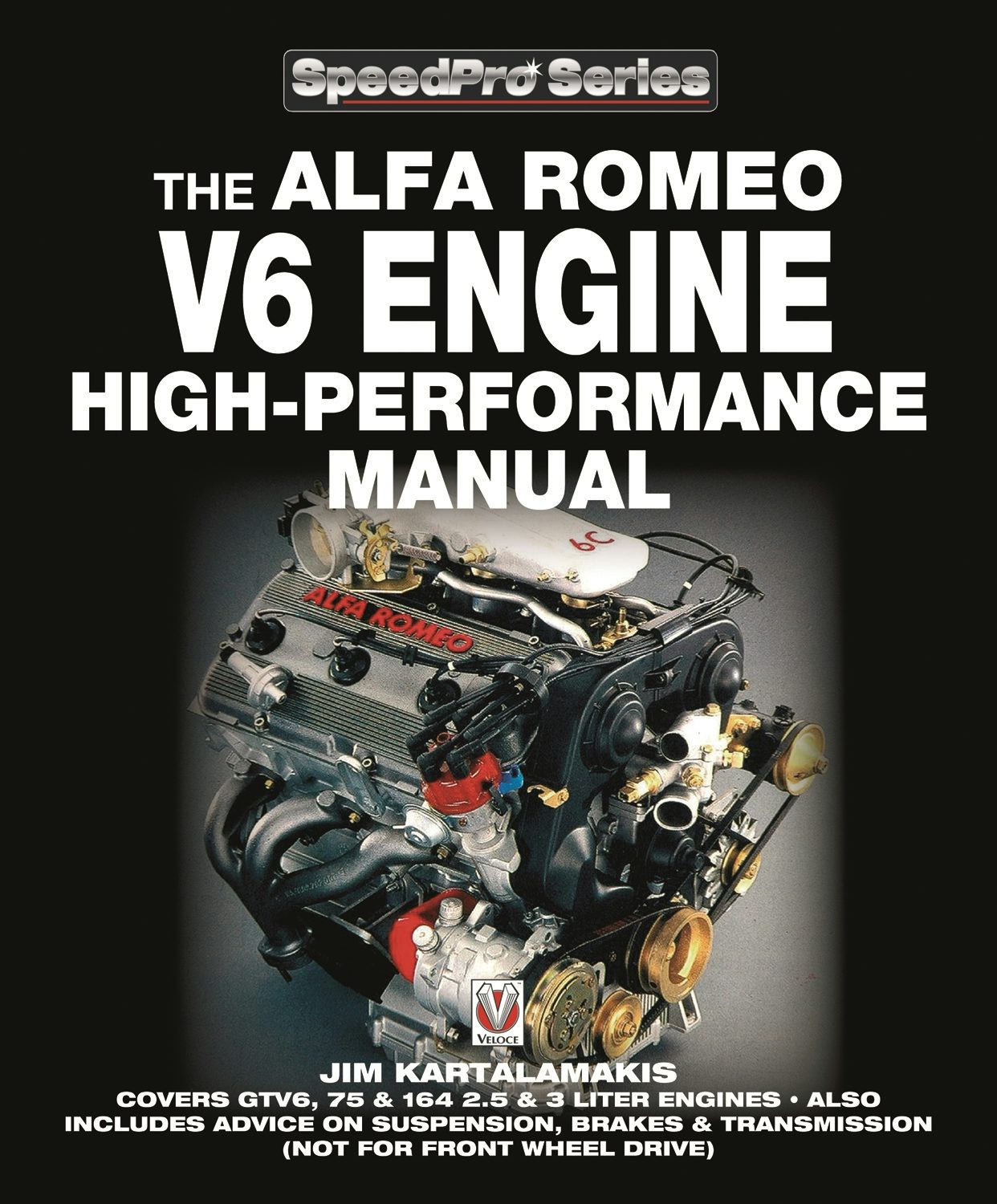 Book cover image for Alfa Romeo V6 Engine High-performance Manual ISBN: 9781845840211