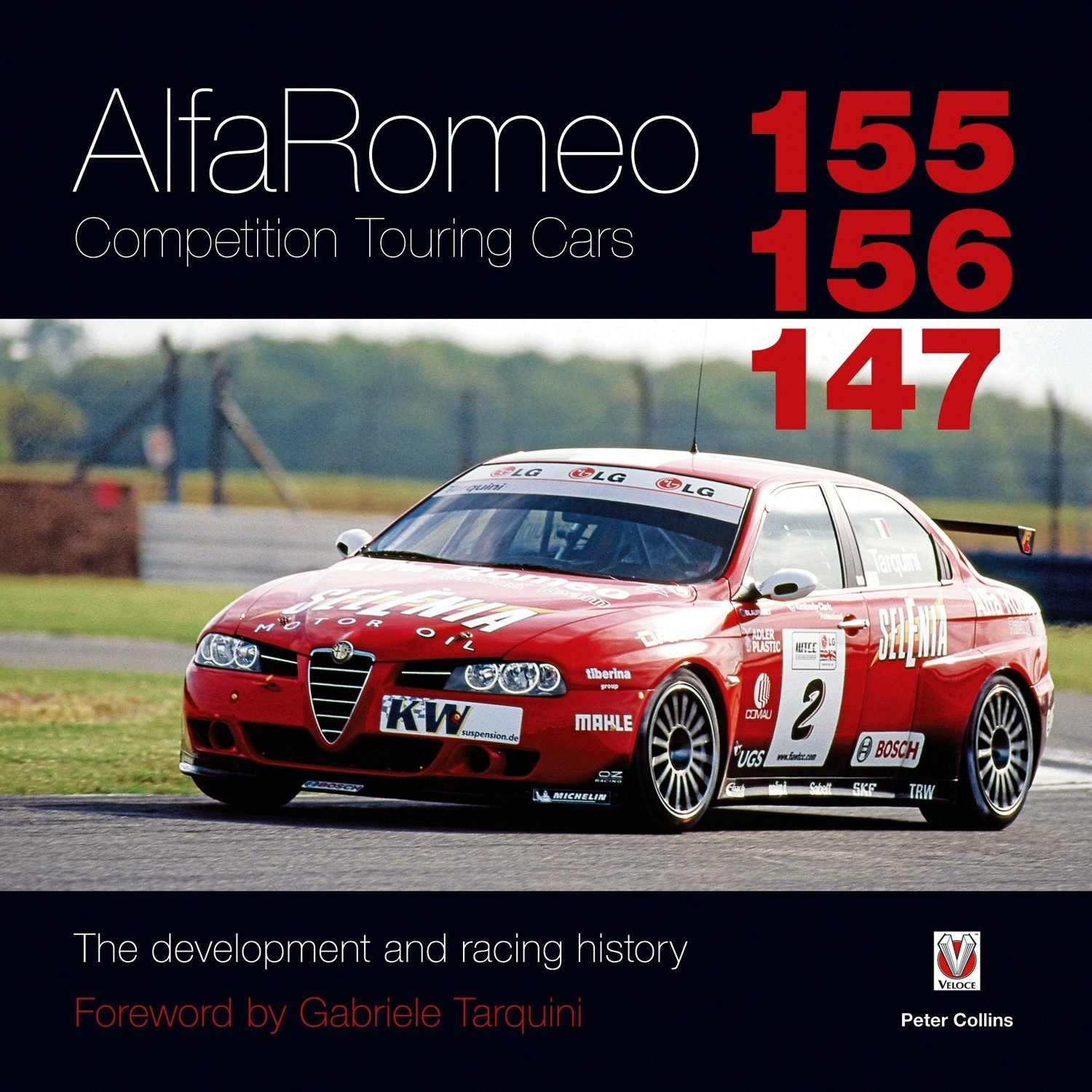 Book cover image for Alfa Romeo 155/156/147 Competition Touring Cars ISBN: 9781845843427
