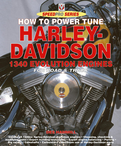Cover image for How to Power Tune Harley Davidson 1340 Evolution Engines, isbn: 9781845845070