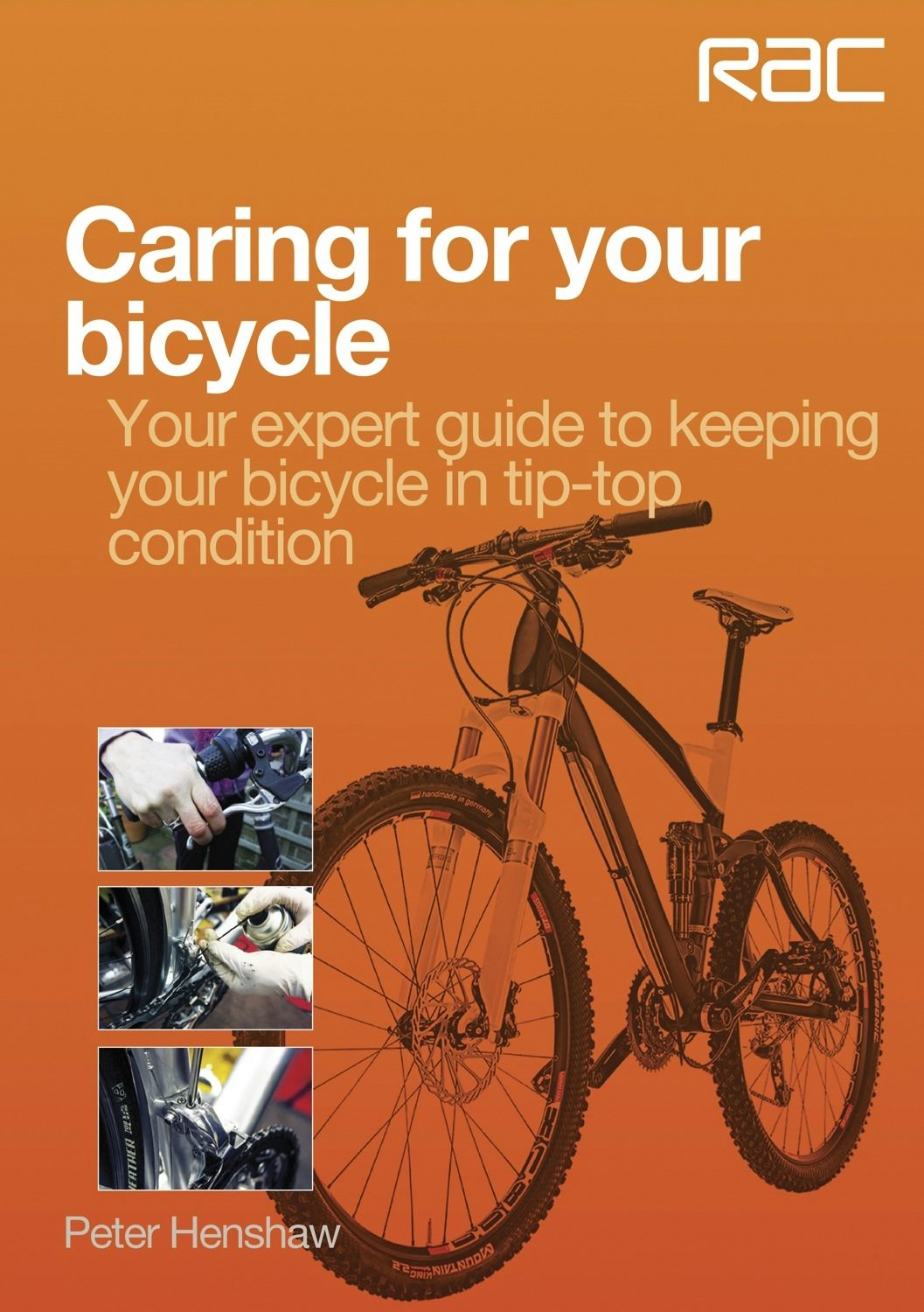 Book cover image for Caring for your bicycle ISBN: 9781845845421