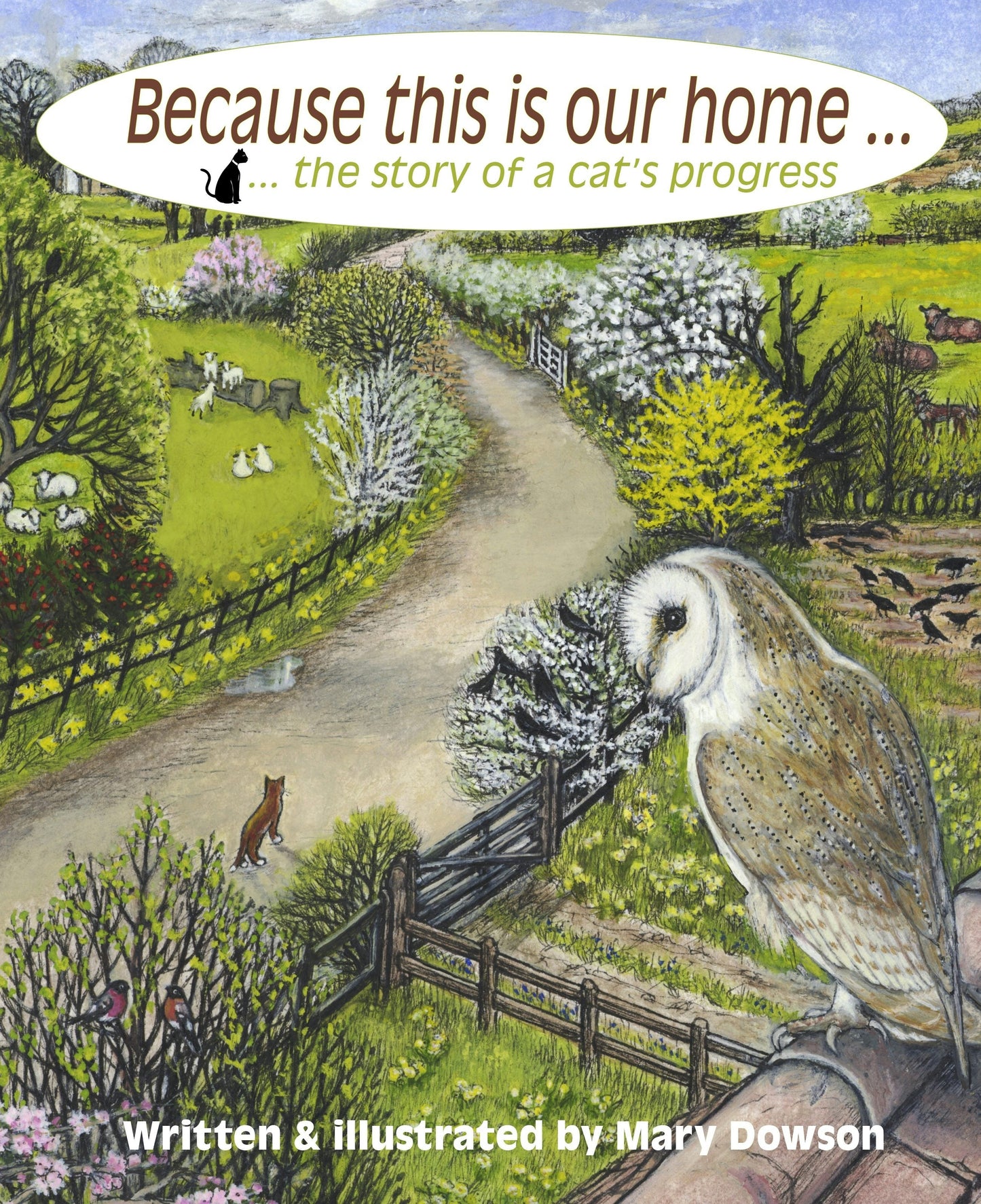 Book cover image for Because this is our home ... ISBN: 9781845845735