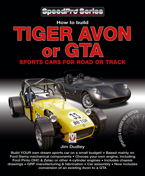 Cover image for How to build Tiger Avon or GTA sports cars for road or track, isbn: 9781845845797