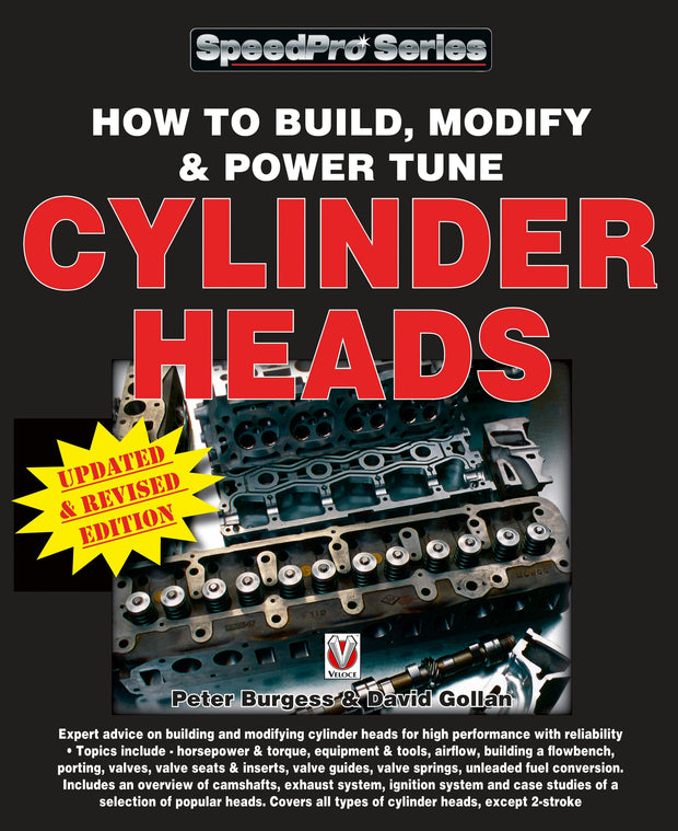 Cover image for How to Build, Modify & Power Tune Cylinder Heads, isbn: 9781845846084